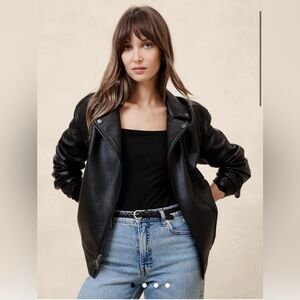 Banana Republic Factory Leather Jacket